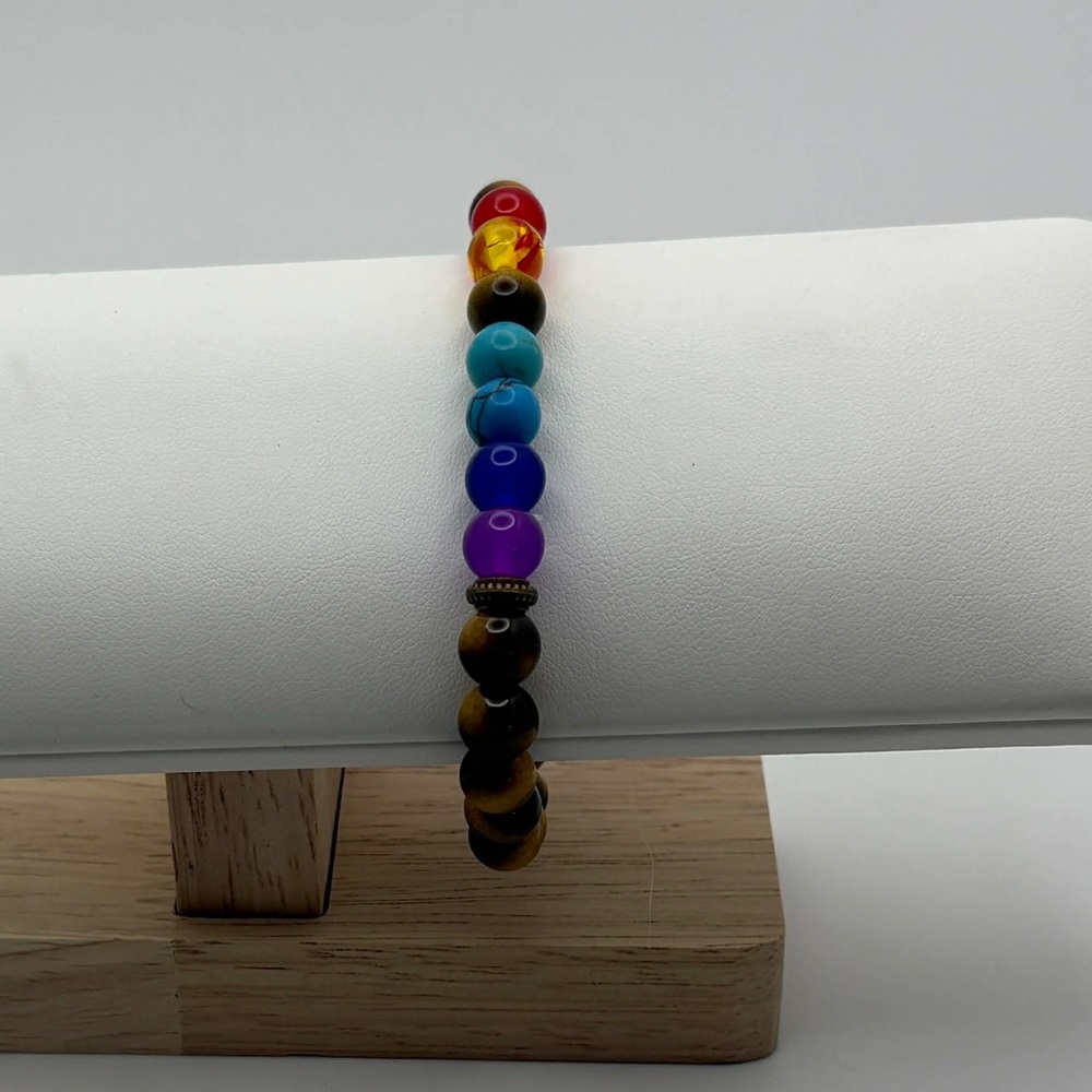 Multicolor Beaded Bracelet - Picture 2 of 2